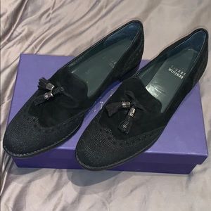 Stuart Weitzman Blk Guything Sz 7.5